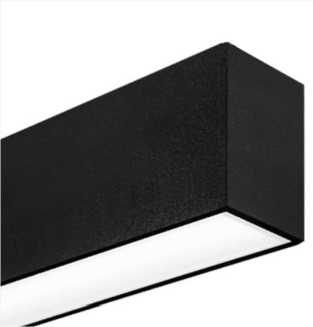 Plafoniera led lineare da soffitto 24W luce bianca KA2299