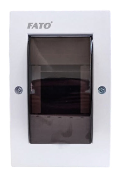 Centralino da Incasso 3 Moduli – FATO con Portello Fumé E9380 8053323555810 TSM-S 2-3WAY