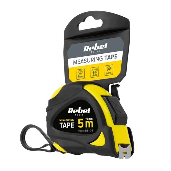 Rebel RB-1135 – Metro a Nastro 5 m x 19 mm  U728 RB-1135 5901890066860