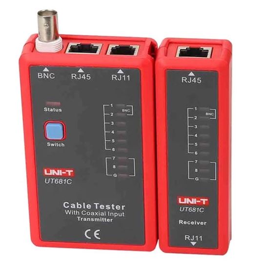 Tester per cavi UNI-T UT681C (RJ45, RJ11, BNC) U310 UT681C 6935750568118