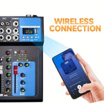 Mixer professionale 7 canali con Bluetooth/USB E9170
