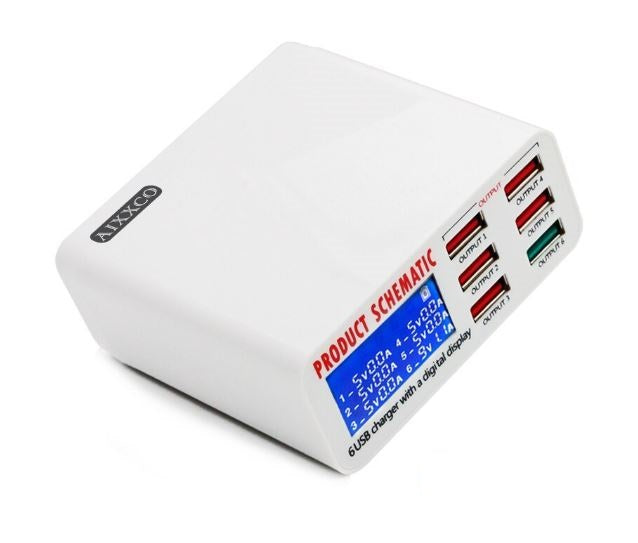 Caricabatteria veloce USB 3.0 da tavolo