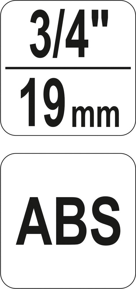 Attacco filettato 3/4" FLO 89015 5906083890154 D1014