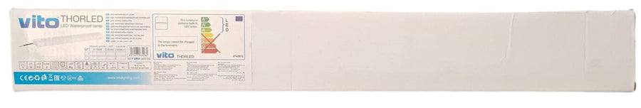 Plafoniera LED lineare impermeabile 24W luce fredda 6500k 400lm IP67 6970233834984 3310300 D6445