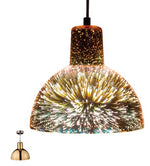 Lampadario in vetro champagne 1xE27 8698553607252 4102460 D6450