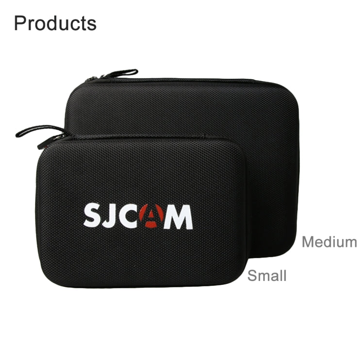 Borsa per fotocamera portatile antiurto infrangibile e resistente all'usura Custodia da viaggio per SJCAM SJ4000 / SJ5000 / SJ6000 / SJ7000 / SJ8000 / SJ9000 Fotocamera sportiva e bastone per selfie e altri accessori, dimensioni: 22 * 16 * 6 cm        ...