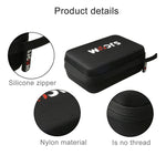 Borsa per fotocamera portatile antiurto infrangibile e resistente all'usura Custodia da viaggio per SJCAM SJ4000 / SJ5000 / SJ6000 / SJ7000 / SJ8000 / SJ9000 Fotocamera sportiva e bastone per selfie e altri accessori, dimensioni: 22 * 16 * 6 cm        ...