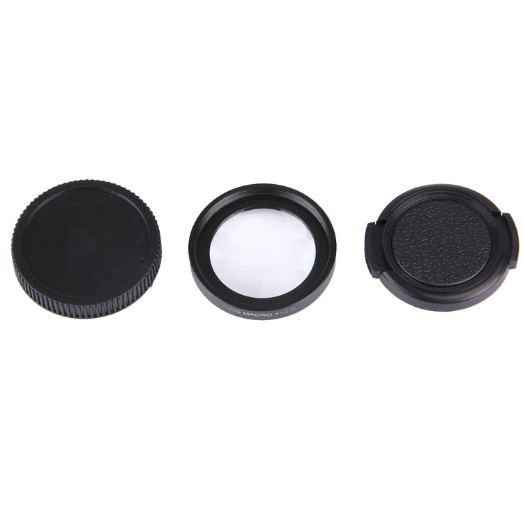 JUNESTAR Profesional 37mm 12.5X Macro Lens Filter + Copriobiettivo protettivo per GoPro e Xiaomi Xiaoyi Yi Sport Action Camera, 12.5X Macro Lens