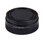JUNESTAR Profesional 37mm 12.5X Macro Lens Filter + Copriobiettivo protettivo per GoPro e Xiaomi Xiaoyi Yi Sport Action Camera, 12.5X Macro Lens