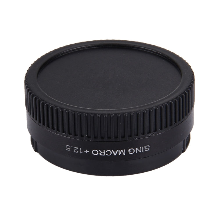 JUNESTAR Profesional 37mm 12.5X Macro Lens Filter + Copriobiettivo protettivo per GoPro e Xiaomi Xiaoyi Yi Sport Action Camera, 12.5X Macro Lens