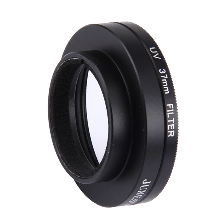 JUNESTAR per Xiaomi Xiaoyi Yi II 4K Sport Action Camera Professionale 37mm Filtro UV + Copriobiettivo protettivo, UV Filter+Lens Cap