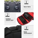 INDEPMAN DL-B012 Borsa fotografica zaino portatile per sport all'aria aperta per GoPro, SJCAM, Nikon, Canon, Xiaomi Xiaoyi YI, dimensioni: 27,5 * 12,5 * 34 cm