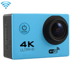 Videocamera sportiva F60 con schermo 2" e grandangolo 170°