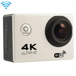 Videocamera sportiva F60 con schermo 2" e grandangolo 170°