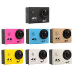 Videocamera sportiva F60 con schermo 2" e grandangolo 170°