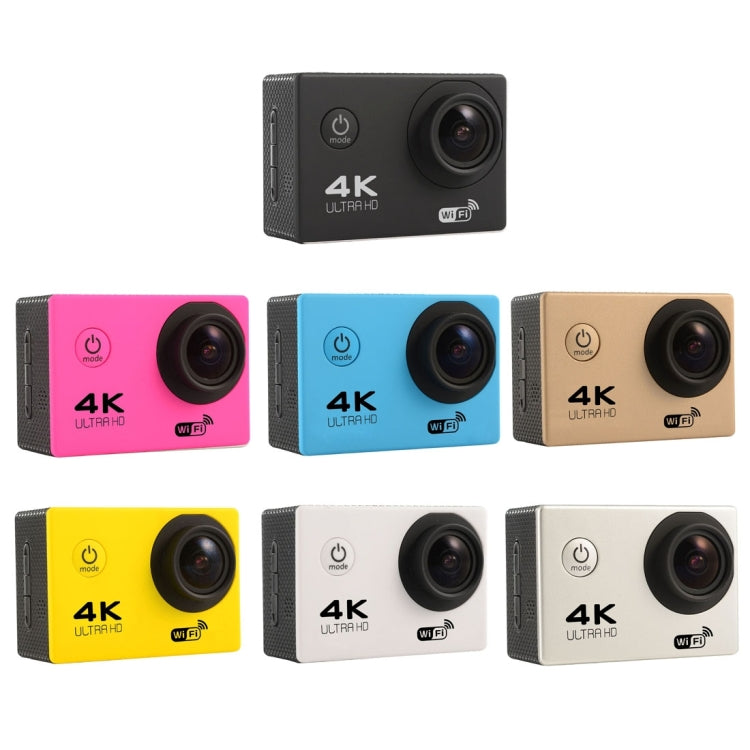 Videocamera sportiva F60 con schermo 2" e grandangolo 170°