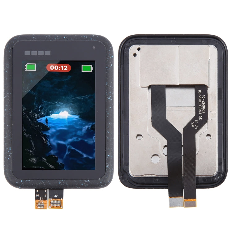 Per GoPro Hero12 Nero Schermo LCD originale digitalizzatore assemblaggio completo con telaio, For GoPro Hero12 Black(Original)