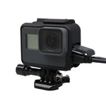 Per GoPro HERO5 Custodia protettiva per montaggio su telaio con bordo standard, HERO5