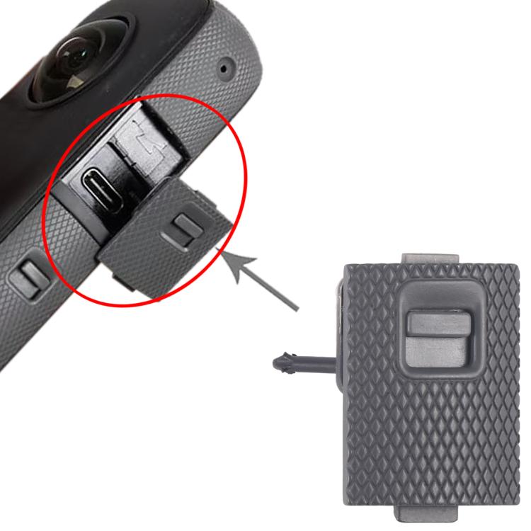 Cover protettiva USB originale smontata per Insta360 ONE X2, For Insta360 One X2