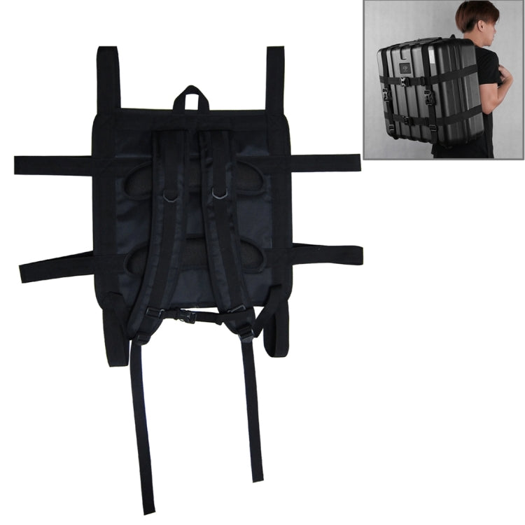 Cintura con tracolla per zaino da viaggio per DJI Inspire 1, dimensioni: 42,0 x 43,0 cm (nero), For DJI Inspire 1