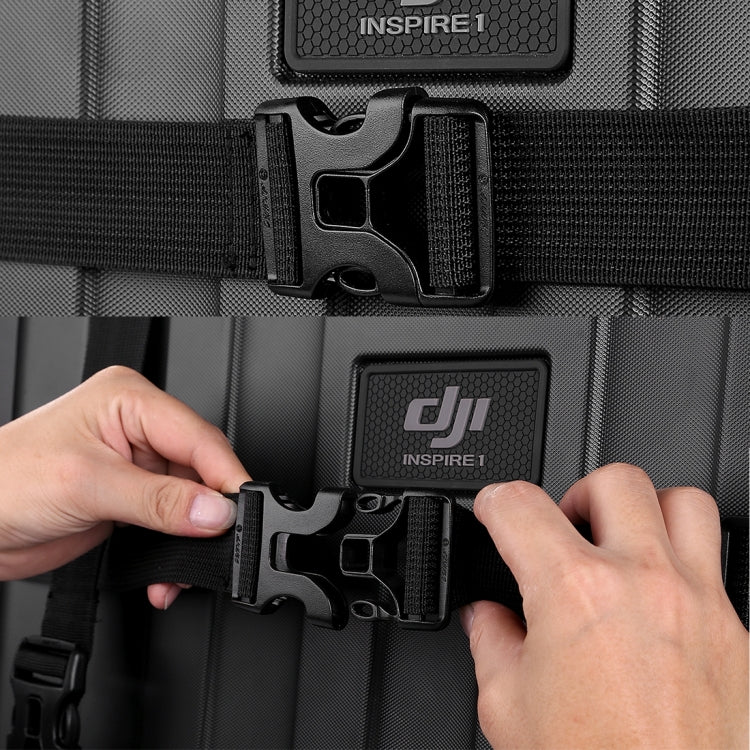 Cintura con tracolla per zaino da viaggio per DJI Inspire 1, dimensioni: 42,0 x 43,0 cm (nero), For DJI Inspire 1