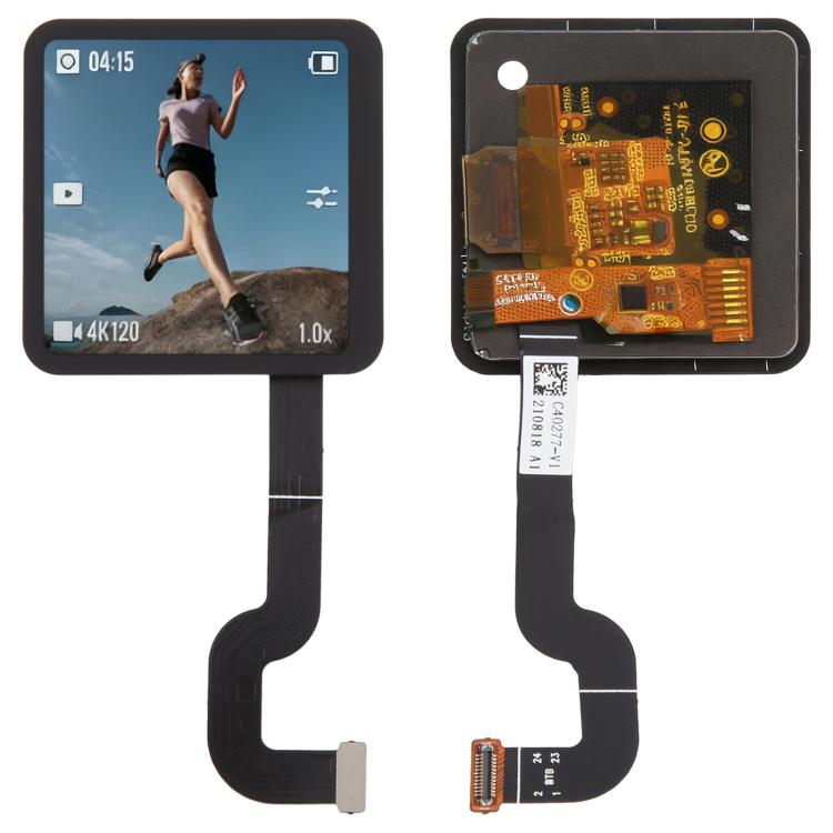 Schermo LCD posteriore principale originale con digitalizzatore, assemblaggio completo, per DJI Osmo Action 2., For DJI Osmo Action 2(Original)