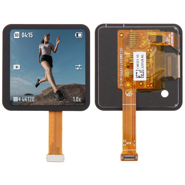 Per DJI OSMO Action 2, schermo LCD frontale secondario originale con digitalizzatore, assemblaggio completo, For DJI OSMO Action 2 (Original Secondary LCD)