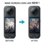 Per Insta360 One X5, gruppo completo digitalizzatore schermo LCD posteriore principale originale con cornice, For Insta360 One X5(Original)