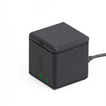 RUIGPRO Scatola caricabatteria tripla con alloggiamento per batterie USB con cavo e indicatore luminoso per GoPro HERO9 Black / HERO10 Black