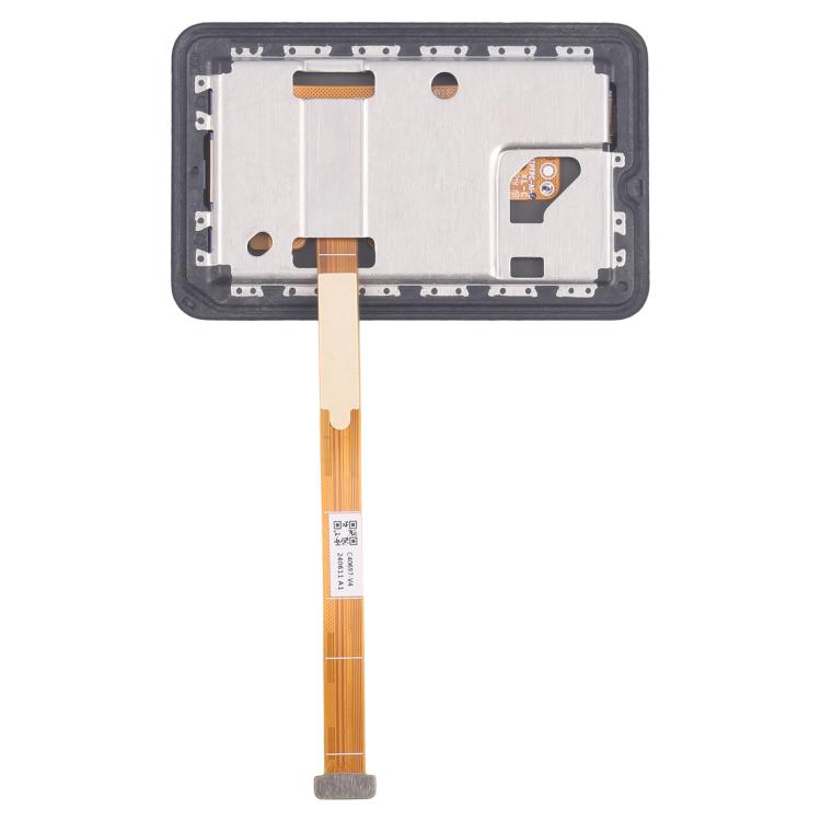 Schermo LCD posteriore principale originale con digitalizzatore e cornice per DJI Osmo Action 5 Pro - Gruppo completo con cornice, For DJI Osmo Action 5 Pro(Original)