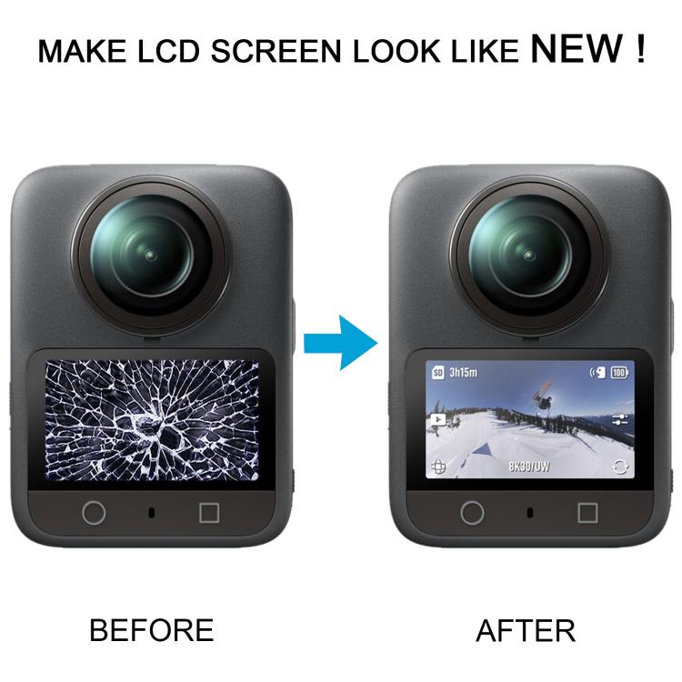 Schermo LCD originale con digitalizzatore per DJI Osmo 360, assemblaggio completo., For DJI Osmo 360(Original)