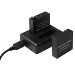 Caricabatterie doppio USB per fotocamera digitale BC-AZ16 per Xiaomi Xiaoyi II 4K, For Xiaomi Xiaoyi II 4K