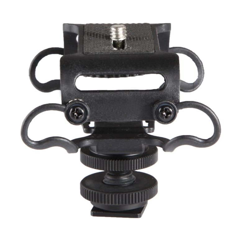 BOYA BY-C10 Universal Camera Microphone Shock Mount with Hot Shoe Mount, BY-C10