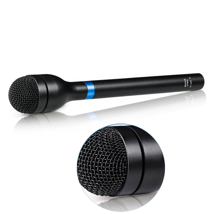 BOYA BY-HM100 Omnidirectional Dynamic Handheld Microphone with XLR Connector, BY-HM100