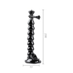 Supporto con morsetto flessibile a ganasce a ventosa estesa con morsetto per telefono con scarpa fredda, Extended Suction Cup Mount with Cold Shoe Phone Clamp