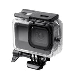 Custodia impermeabile + cover posteriore touch per GoPro HERO10 Black / HERO9 Black, Case + Touch Cover for GoPro9