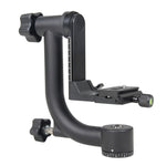 YELANGU Testa per treppiede con giunto cardanico orizzontale a 360 gradi per fotocamere DV e SLR domestiche, YLG0401E