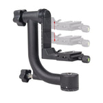 YELANGU Testa per treppiede con giunto cardanico orizzontale a 360 gradi per fotocamere DV e SLR domestiche, YLG0401E
