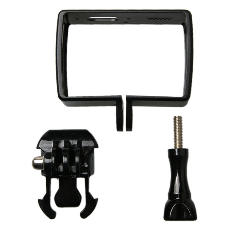 Custodia protettiva per montaggio su telaio per fotocamera digitale con fibbia, supporto di base e vite per Xiaomi Xiaoyi II 4K / Xiaoyi II, Xiaoyi II