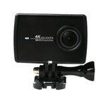 Custodia protettiva per montaggio su telaio per fotocamera digitale con fibbia, supporto di base e vite per Xiaomi Xiaoyi II 4K / Xiaoyi II, Xiaoyi II