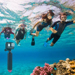 Impugnatura galleggiante per fotocamera sportiva / Aste di galleggiamento per surf subacqueo con cinturino regolabile anti-smarrimento per HERO9 Black / HERO8 Black / HERO7 /6 /5 /5 Session /4 Session /4 /3+ /3 /2 /1 e Xiaomi Xiaoyi Yi/Yi II 4K e SJCAM...