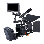 YELANGU YLG0905A Stabilizzatore per maniglia per gabbia video per fotocamera per Sony A6000/A6300/A6400/A6500