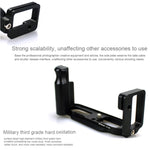 FITTEST FLS-RX1 Supporto base per staffa per piastra a sgancio rapido per ripresa verticale per Sony RX1, For Sony RX1