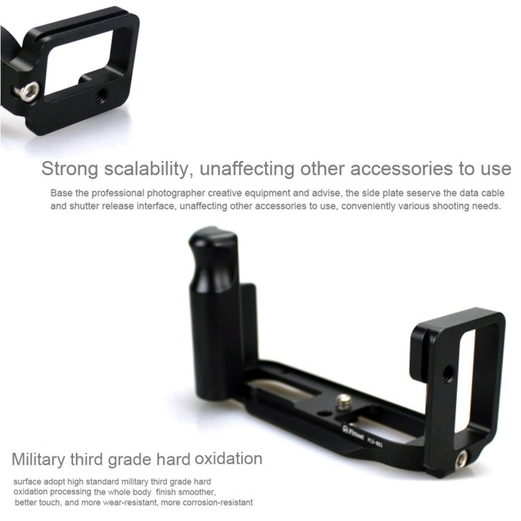 FITTEST FLS-RX1 Supporto base per staffa per piastra a sgancio rapido per ripresa verticale per Sony RX1, For Sony RX1