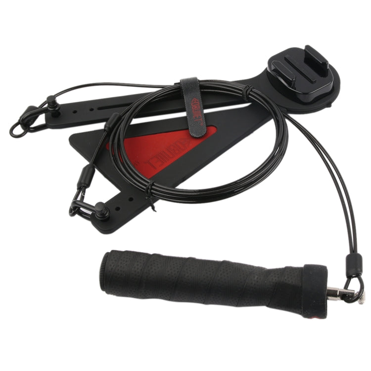 Bullet Time Rig Supporto per selfie a 360 gradi per fotocamere sportive PULUZ Jaws Flex Clamp Mount per GoPro Hero11 Nero / HERO10 Nero /9 Nero /8 Nero /7 /6 /5 /5 Sessione /4 Sessione /4 /3+ /3 /2/1, DJI Osmo Action e altre action camera, Bullet Time
