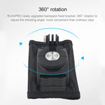Supporto per zaino a spalla con cinturino a sgancio rapido con rotazione a 360 gradi per GoPro Hero11 Nero / HERO10 Nero /9 Nero /8 Nero /7 /6 /5 /5 Sessione /4 Sessione /4 /3+ /3 /2 /1, DJI Osmo Actione altre action camera