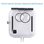 Custodia protettiva impermeabile da 40 m per GoPro Fusion, con supporto base con fibbia, vite e chiave, For GoPro Fusion