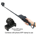 Supporto per treppiede portatile pieghevole Selfie Monopod Stick per GoPro Hero11 Black / HERO10 Black / HERO9 Black /HERO8 / HERO7 /6 /5 /5 Session /4 Session /4 /3+ /3 /2 /1, Insta360 ONE R, DJI Osmo Actione altre action camera, lunghezza: 23,5-81 cm...