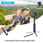 Supporto per treppiede portatile pieghevole Selfie Monopod Stick per GoPro Hero11 Black / HERO10 Black / HERO9 Black /HERO8 / HERO7 /6 /5 /5 Session /4 Session /4 /3+ /3 /2 /1, Insta360 ONE R, DJI Osmo Actione altre action camera, lunghezza: 23,5-81 cm...