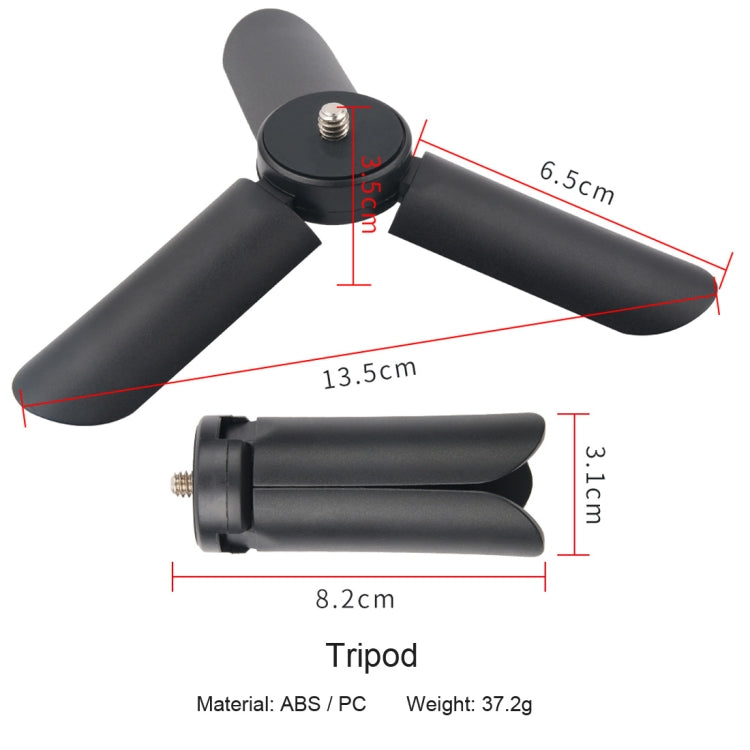 Mini supporto per treppiede + staffa di estensione per torcia per DJI OSMO Mobile 2, Tripod+Bracket For DJI OSMO Mobile 2